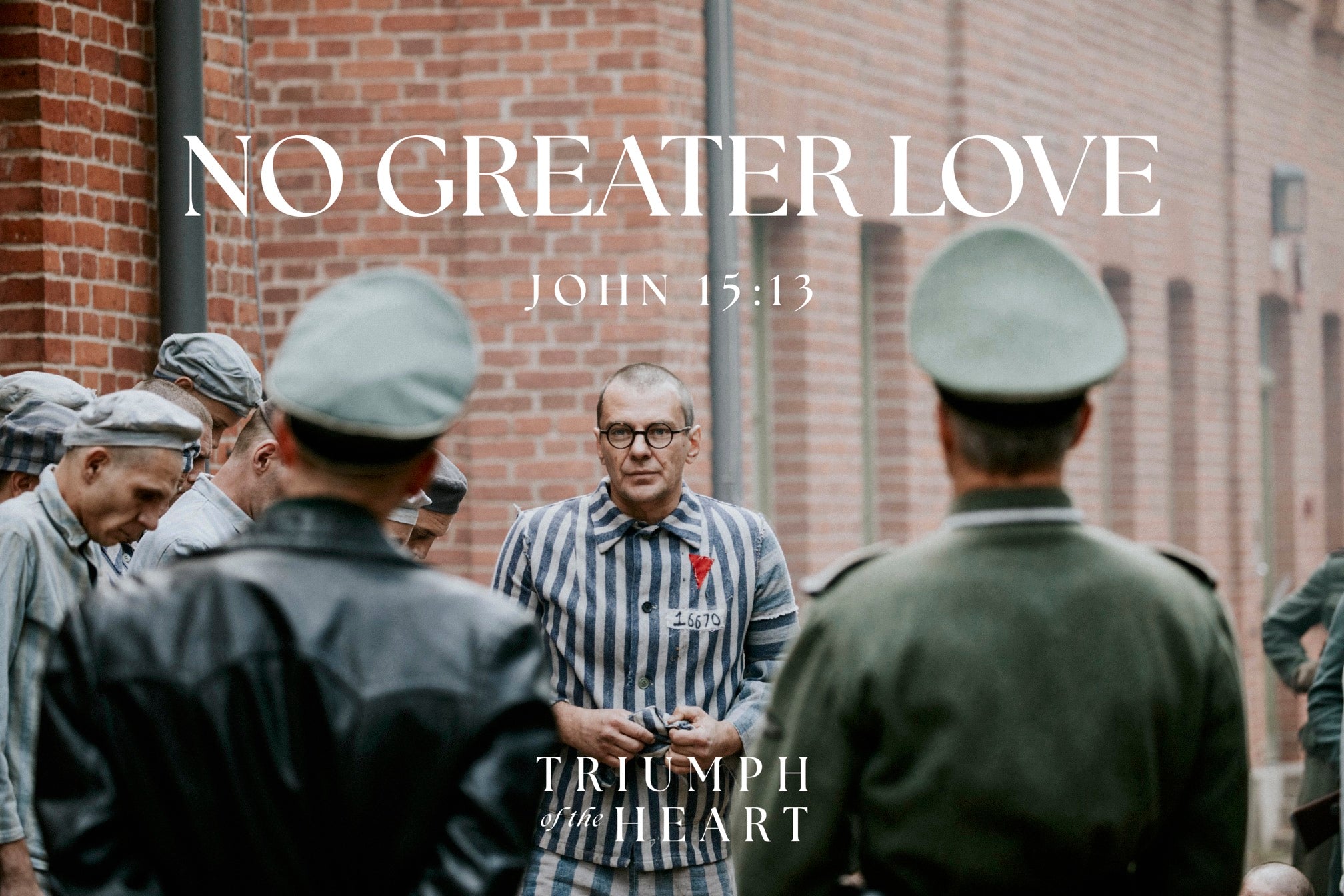 “No Greater Love” – 8x10 St. Maximilian Kolbe Print