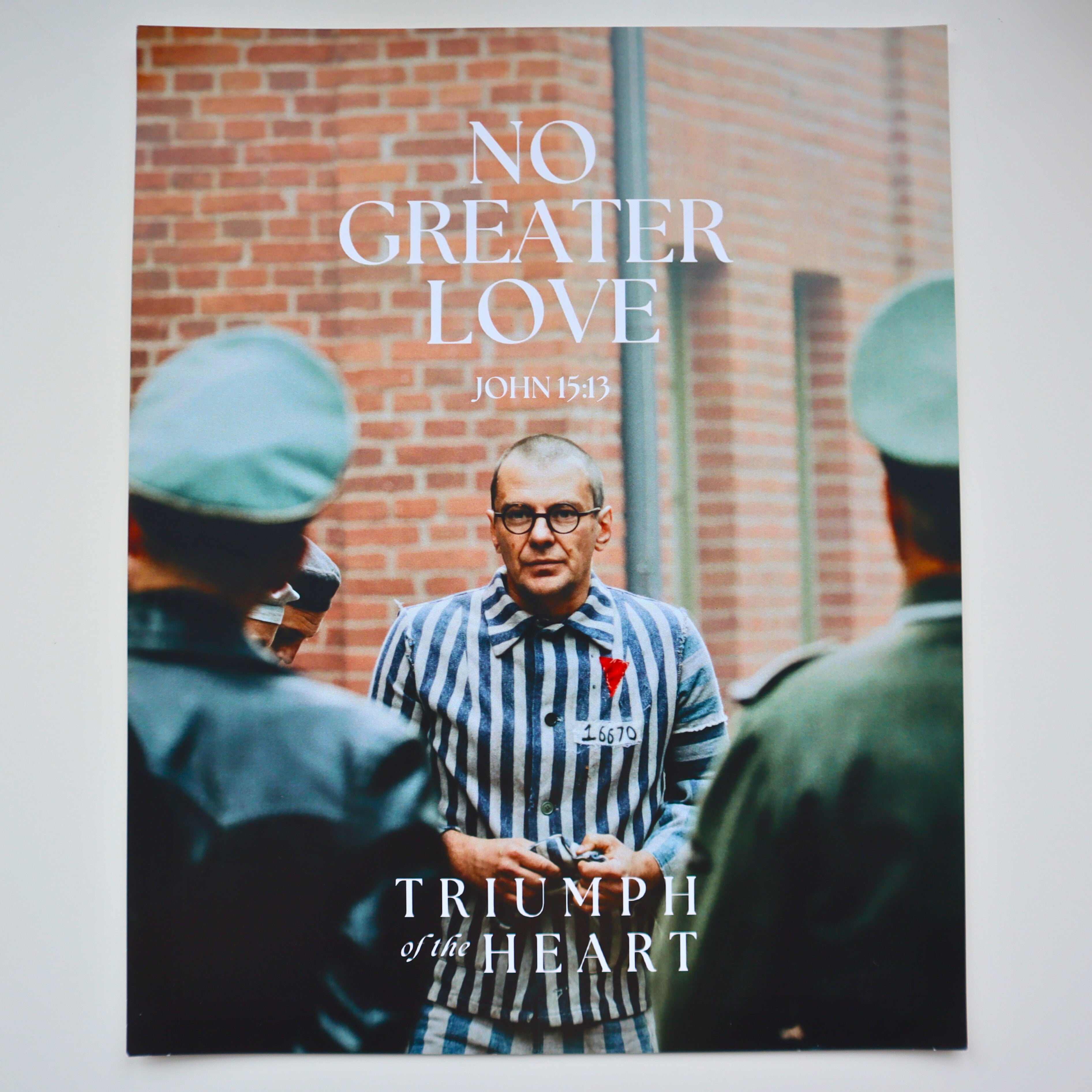 “No Greater Love” – 8x10 St. Maximilian Kolbe Print
