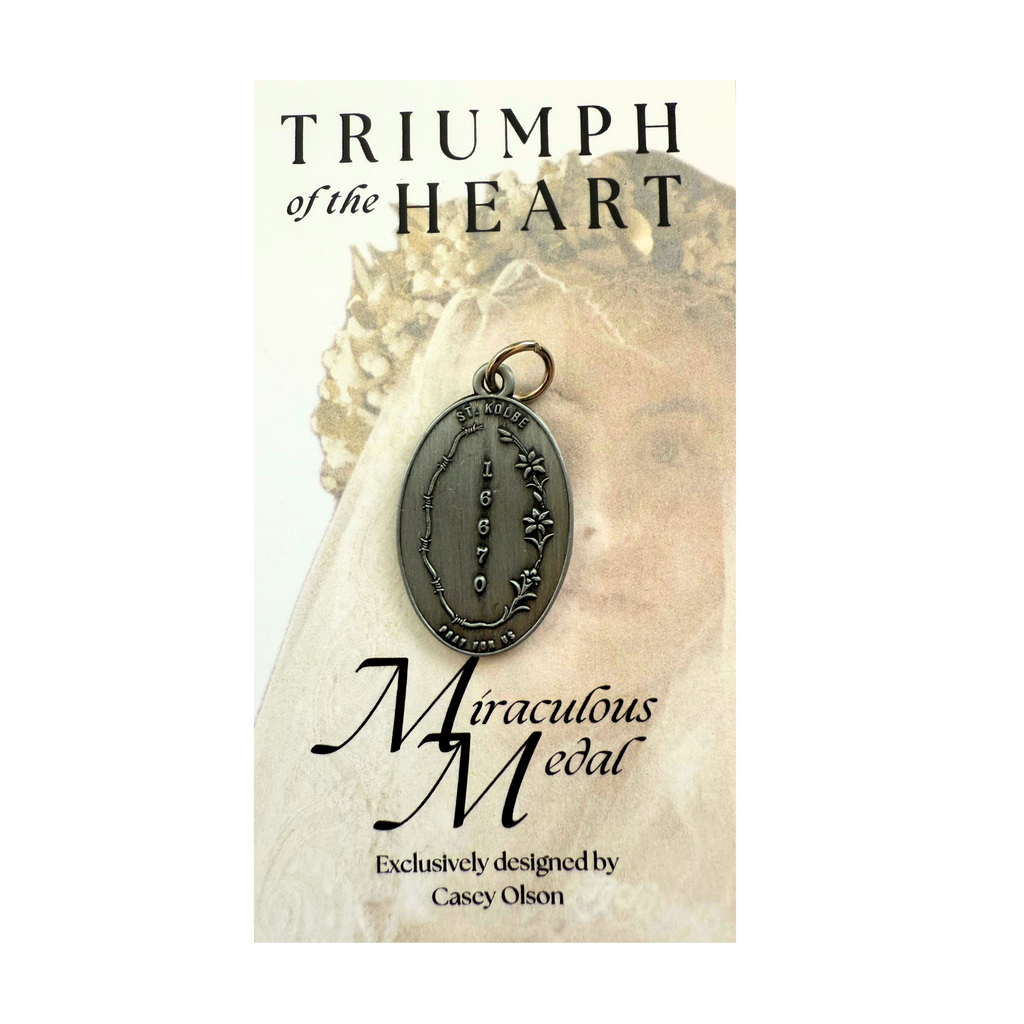 St. Maximilian Kolbe Commemorative Miraculous Medal