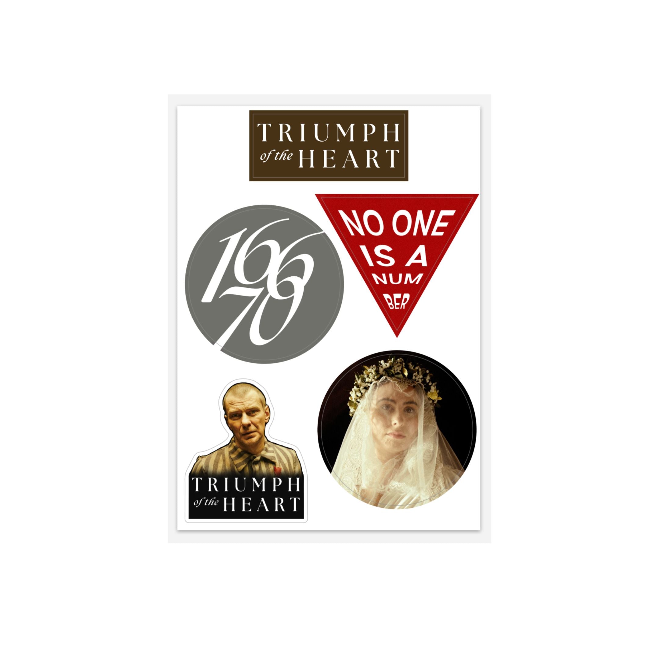 Limited-Edition Sticker Sheet "Triumph of the Heart"