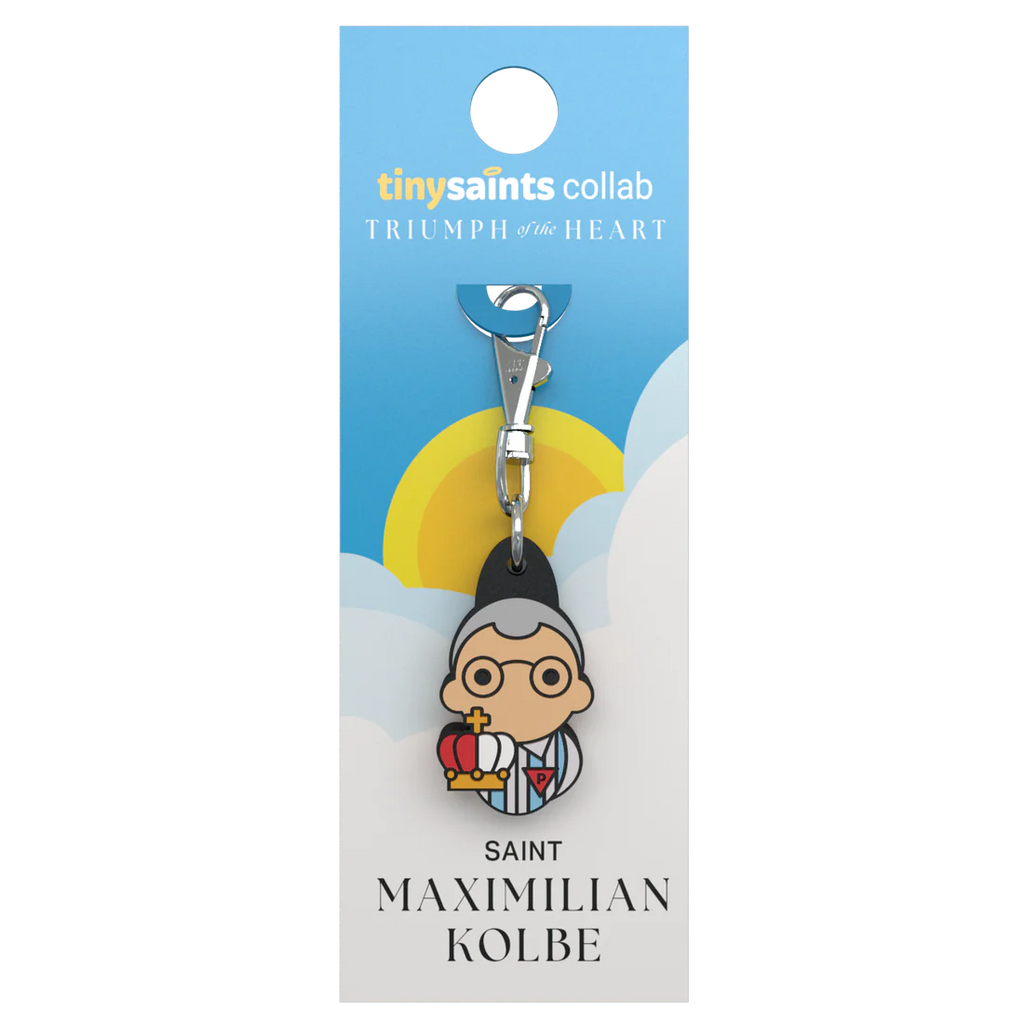 Maximilian Kolbe Tiny Saint Charm