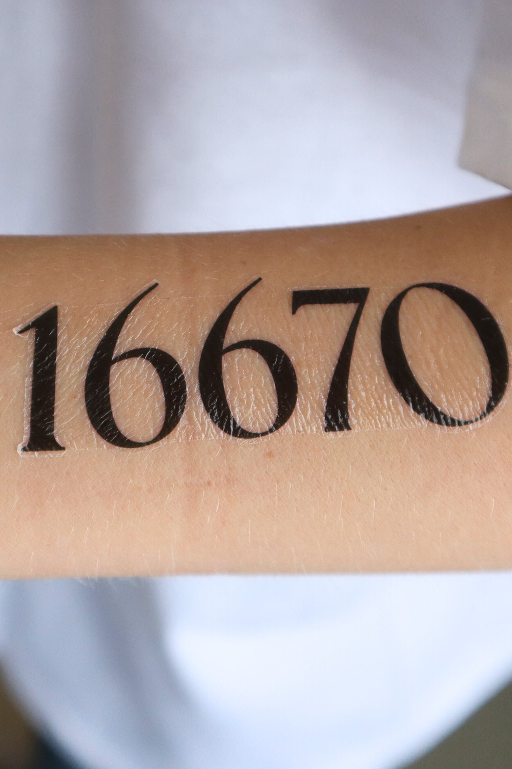 St. Maximilian Kolbe Commemorative Temporary Tattoo