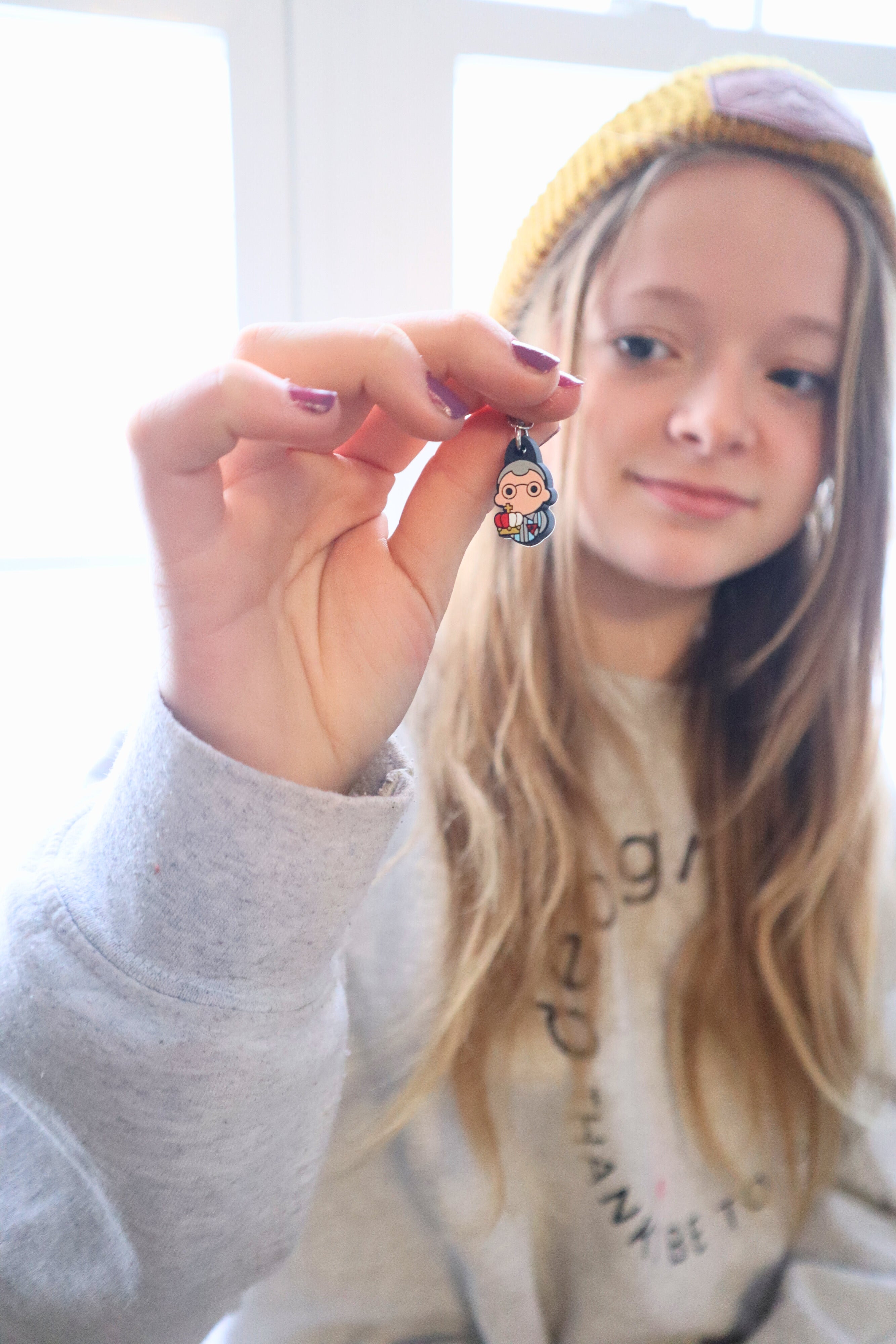 Maximilian Kolbe Tiny Saint Charm