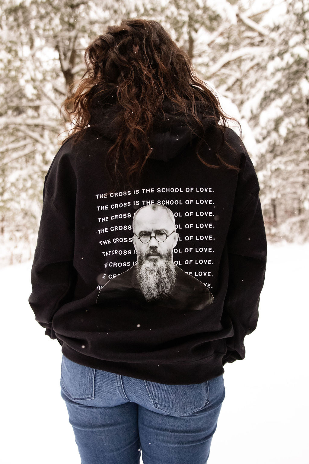 "The Cross is the School of Love” – Triumph of the Heart Hoodie