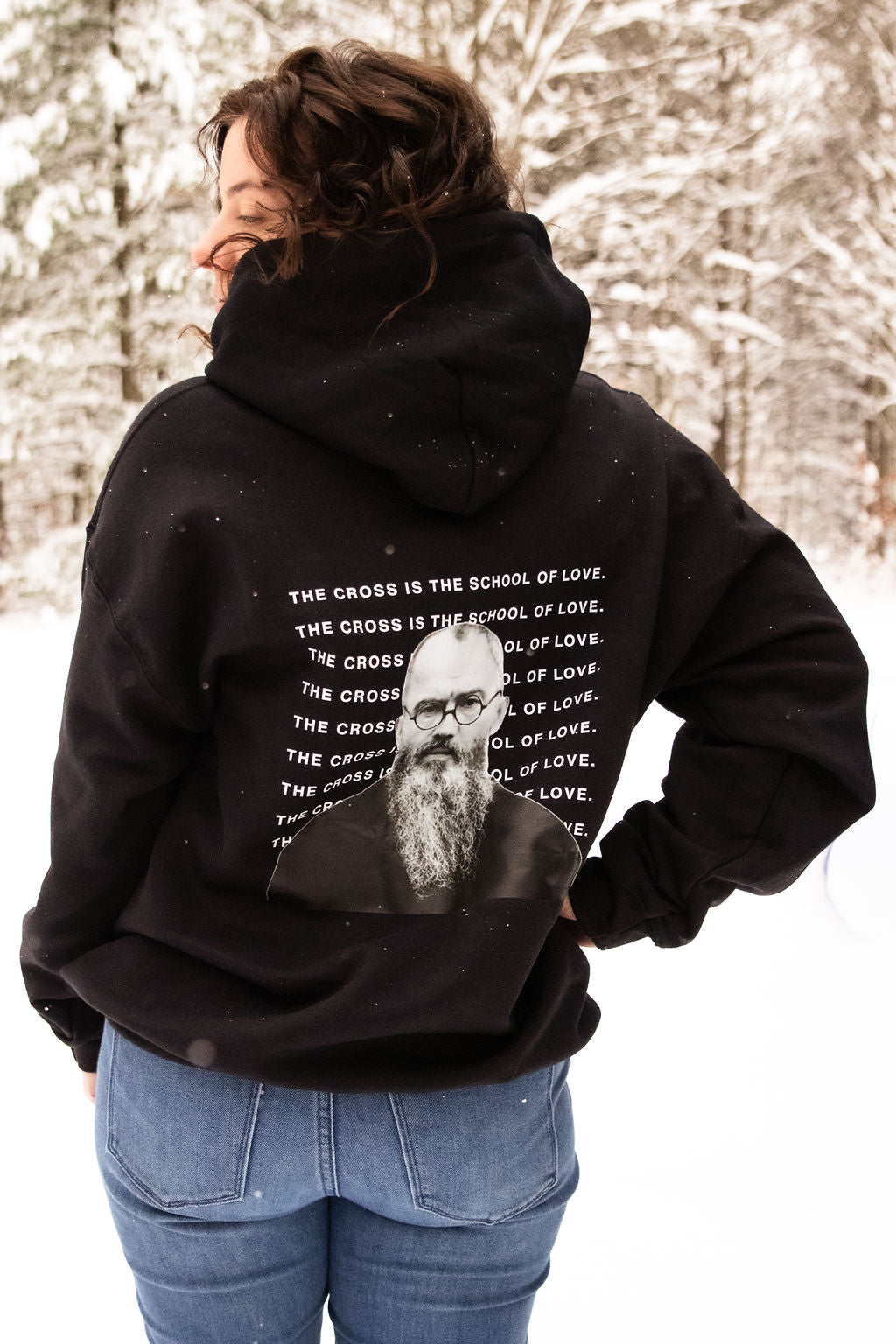 "The Cross is the School of Love” – Triumph of the Heart Hoodie