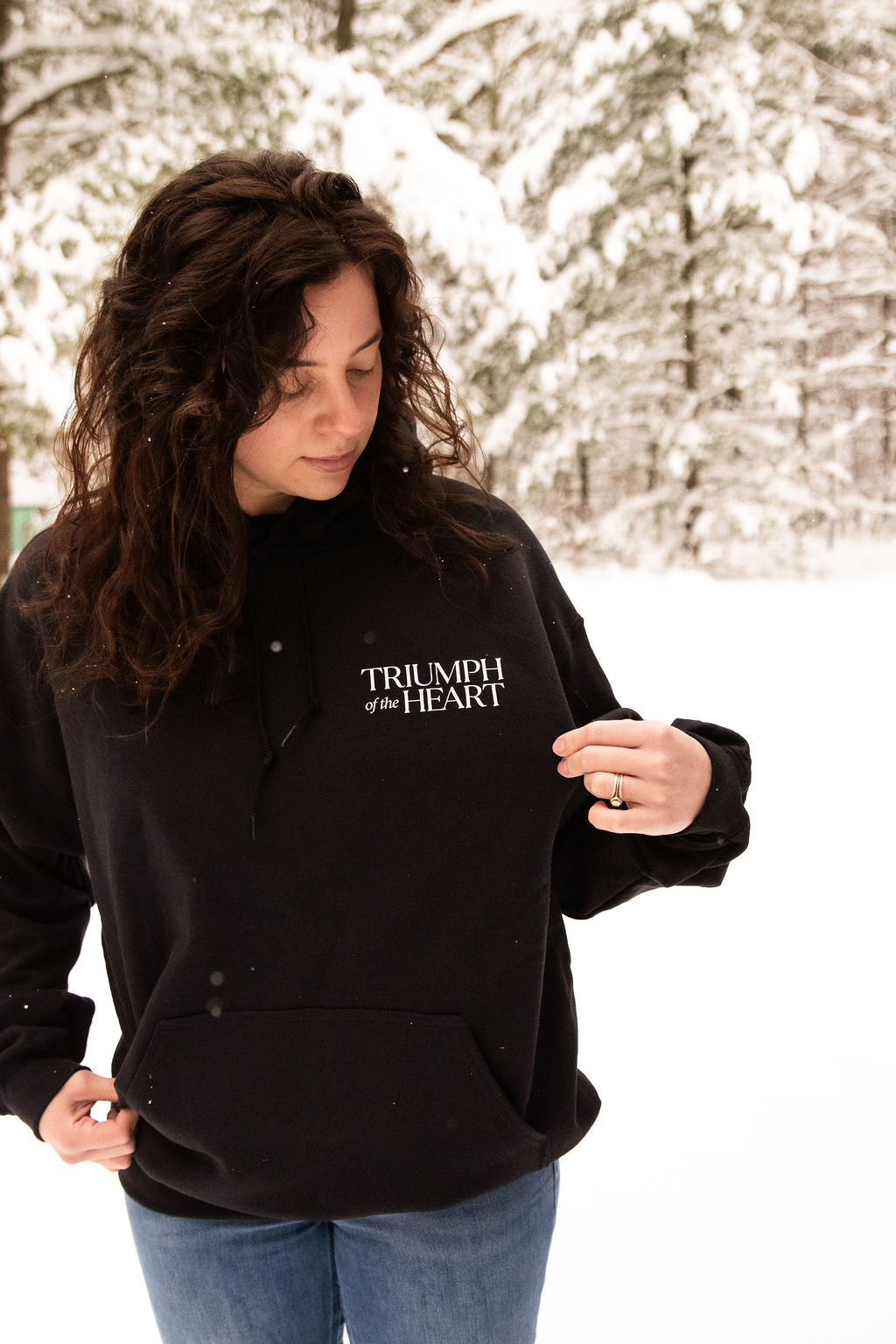 "The Cross is the School of Love” – Triumph of the Heart Hoodie